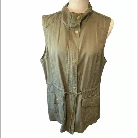 Mudd Olive Green Vest Size XL - Picture 1 of 4